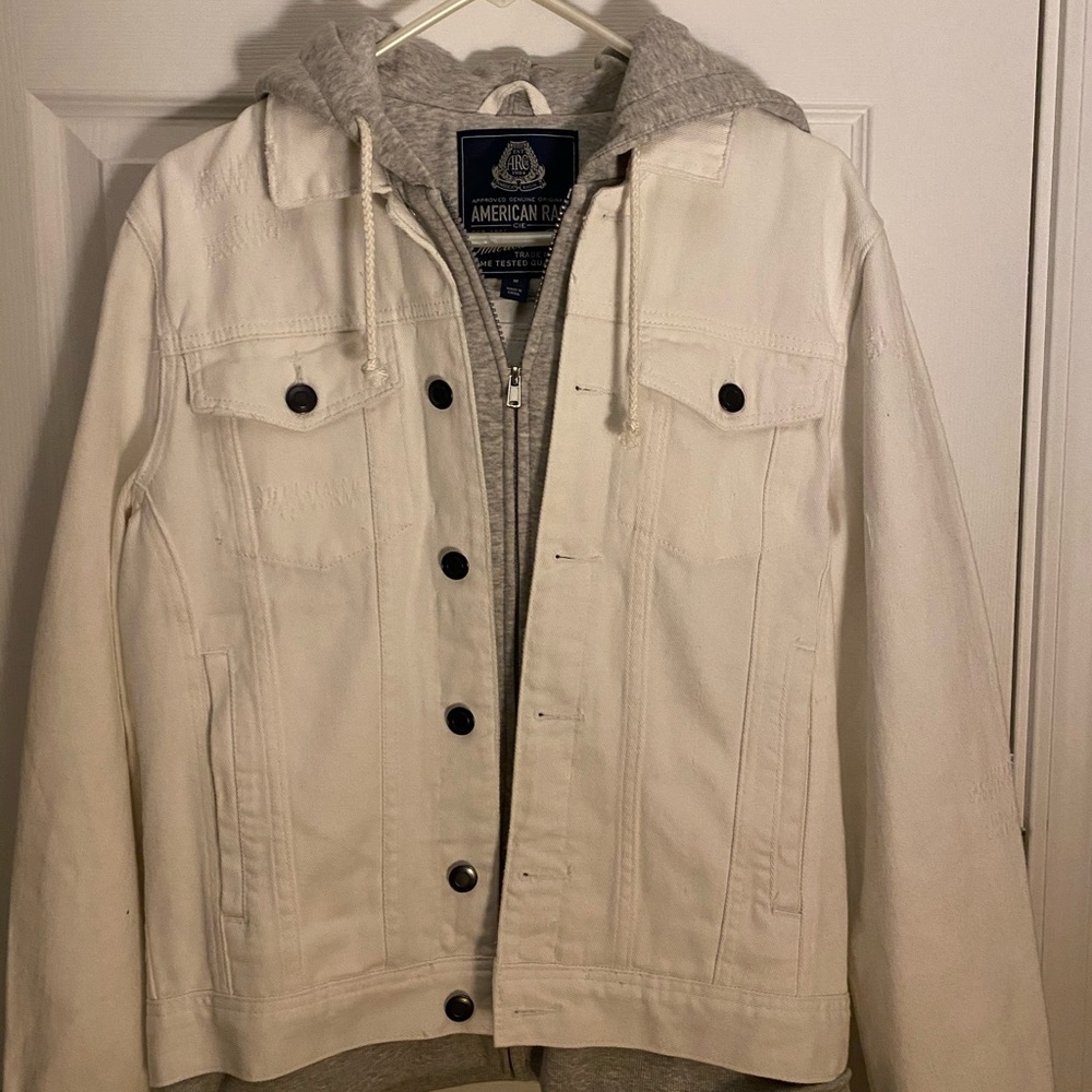 White Denim Jacket